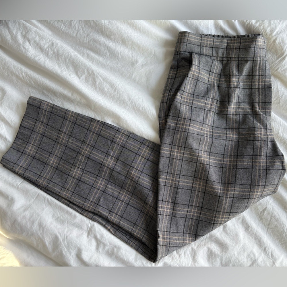 Aritzia Babaton Plaid Dresspants